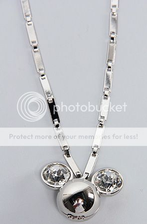 Sterling Silver Mickey Mouse Locket Necklace by Disney Couture