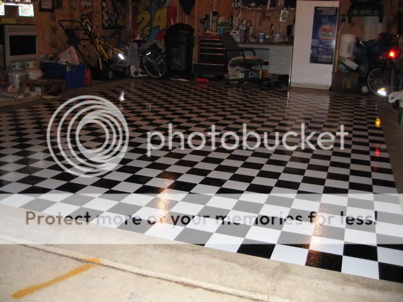 Garage Flooring Black And White Checkered Pattern Page 2