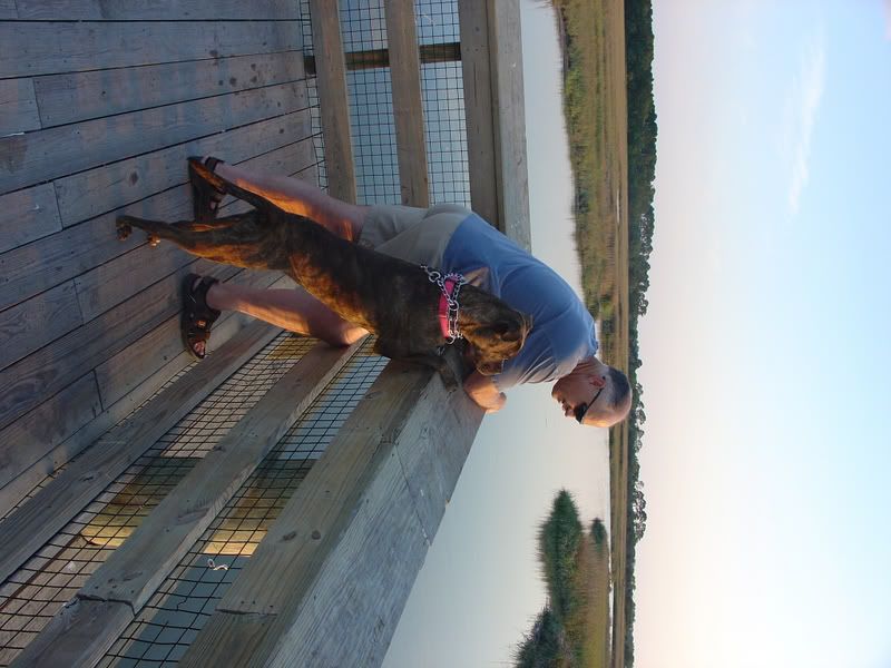 Dharma and Paul, near Beaufort SC, 2007